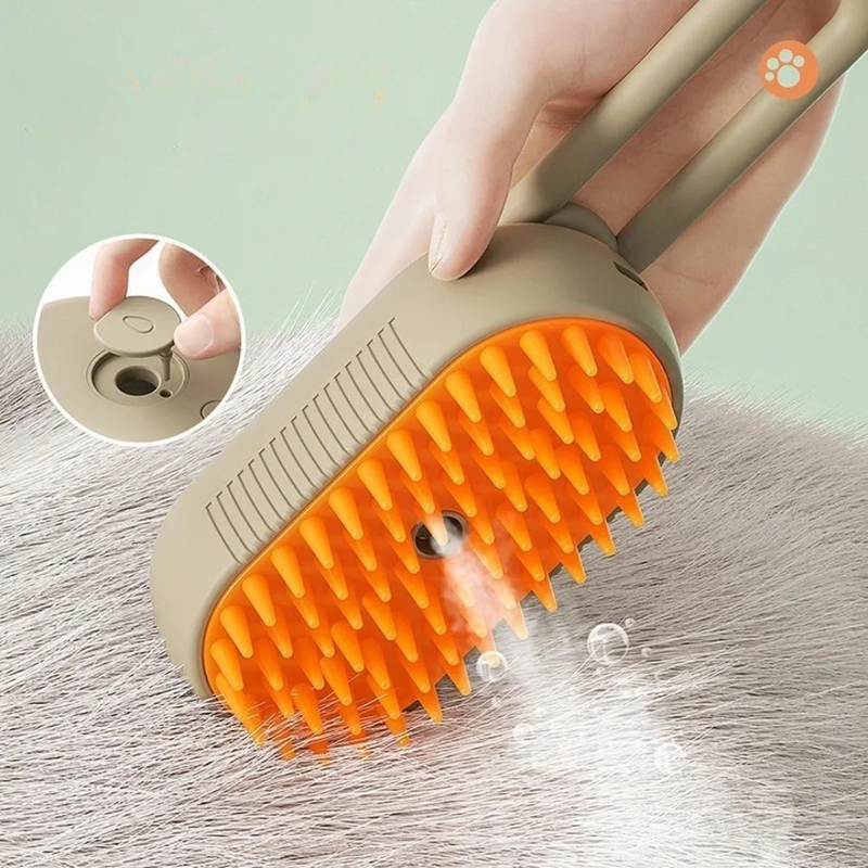 VaporPet, Escova a Vapor para Gatos e Cães.