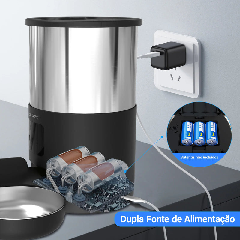 Newpet Alimentador Automático 5 litros.