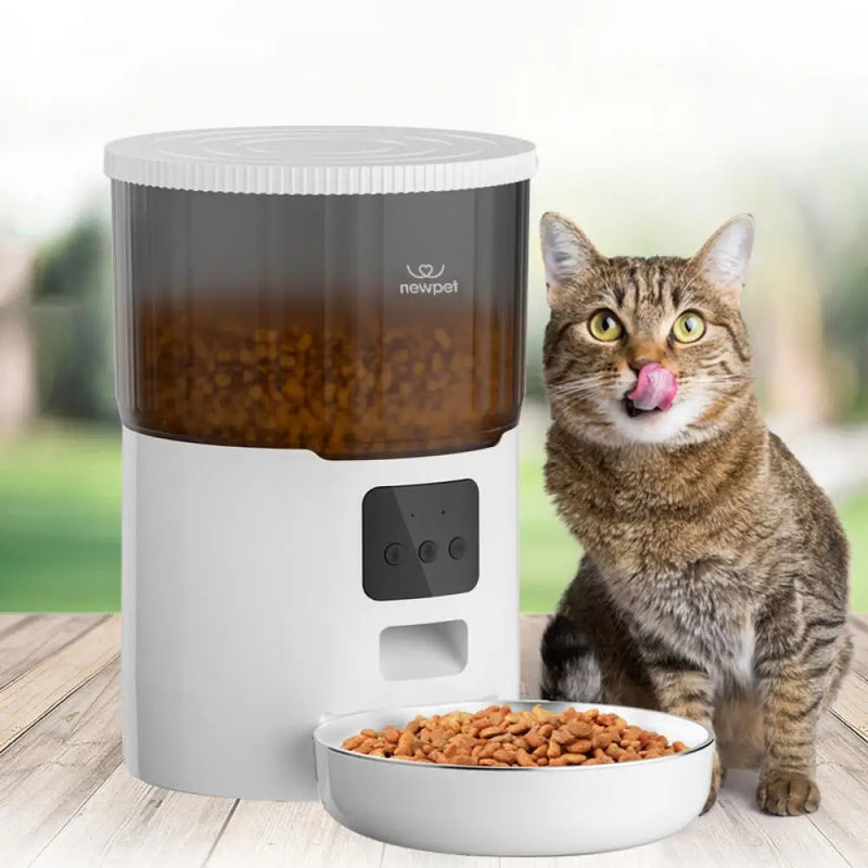 Newpet - Alimentador Automático para Pets 4L