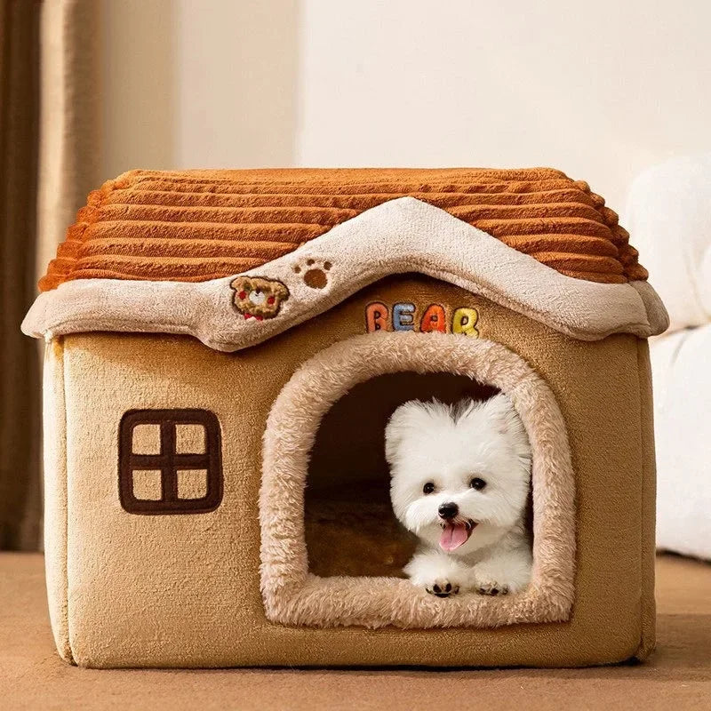 WoofieHaus - Toca para Gatos e Cães de Pequeno Porte