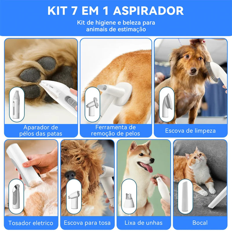 Pet Grooming Kit 7 em 1